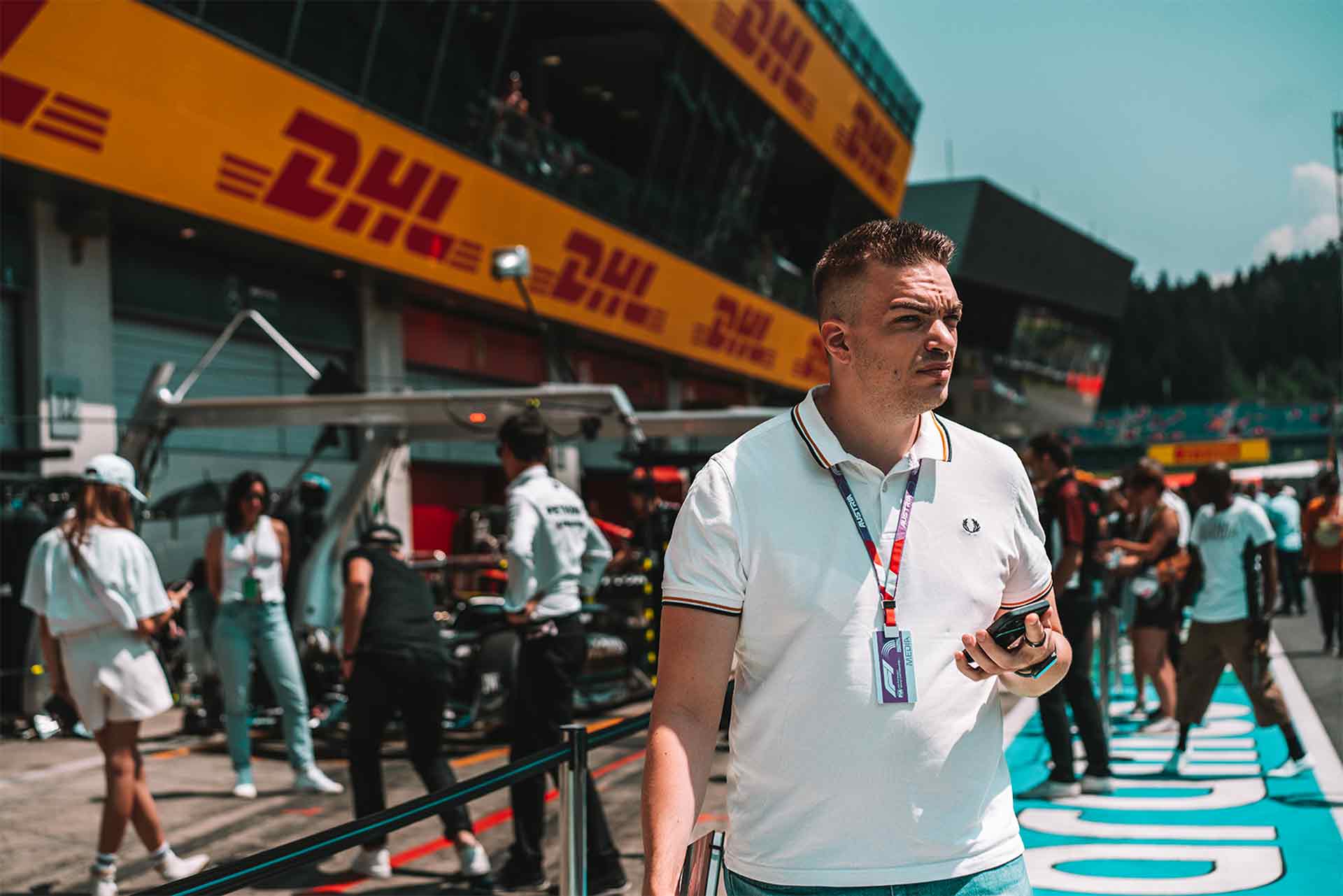 Image of a racing driver